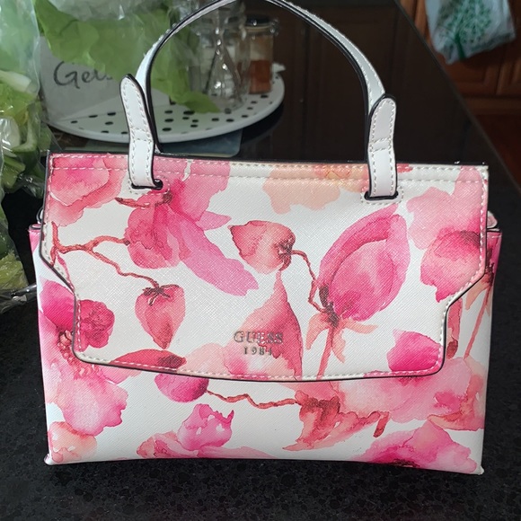 Guess Floral crossbody bag - Picture 2 of 14